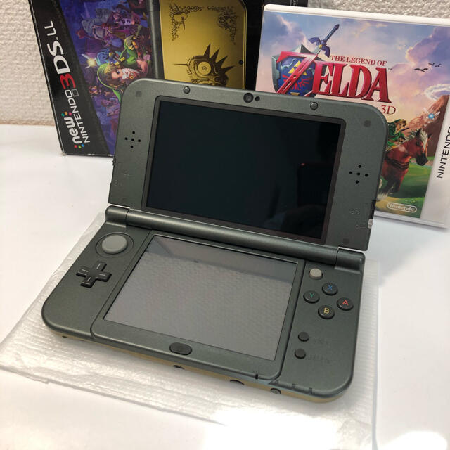 ☆極美品!New3DS LL ゼルダの伝説 ムジュラの仮面 3D パック 送料込