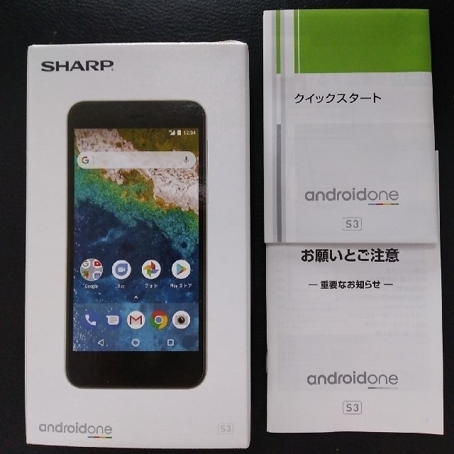 SHARP(シャープ)のSHARP android one スマホ本体 スマホ/家電/カメラのスマートフォン/携帯電話(スマートフォン本体)の商品写真