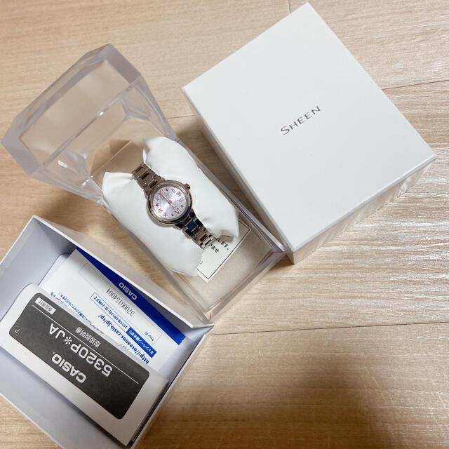 CASIO(カシオ)の【美品】　SHEEN 腕時計 レディースのファッション小物(腕時計)の商品写真