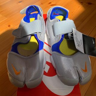 ナイキ(NIKE)のNIKE エアリフト　シルバー　ブルー(サンダル)