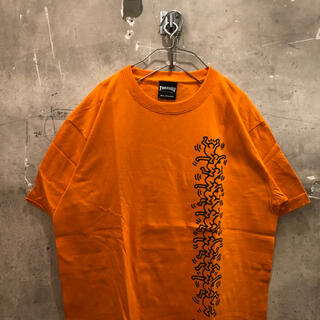 スラッシャー(THRASHER)のスラッシャー キースヘリング オレンジTシャツ THRASHER(Tシャツ/カットソー(半袖/袖なし))