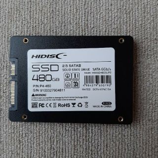 内蔵用SSD2.5inch SATA SSD 480GB(PCパーツ)