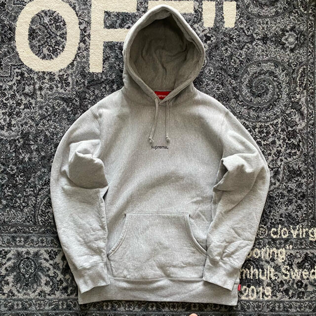 supreme trademark hooded sweatshirt