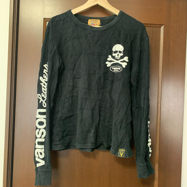 VANSON(バンソン)のvanson ロングTシャツ　スカル レディースのトップス(Tシャツ(長袖/七分))の商品写真