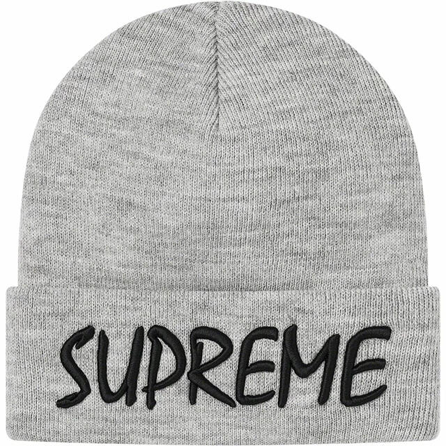 ニット帽/ビーニー21SS Supreme FTP Beanie ビーニー グレー