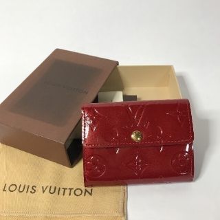 ルイヴィトン(LOUIS VUITTON)のルイヴィトン モノグラム　ヴェルニ　赤　コインケース(コインケース)