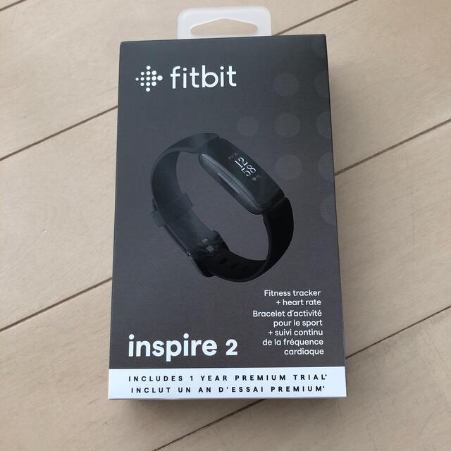 【新品未使用・未開封】fitbit Inspire 2 blackスポーツ/アウトドア