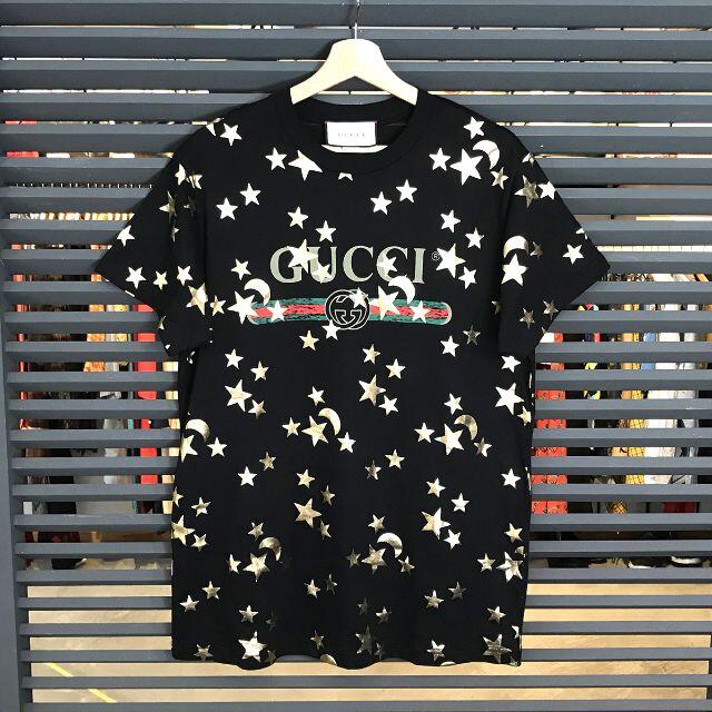 Gucci(グッチ)のゆぅゆ様の 新品同様 グッチ 2019AW スター＆ムーン レディース半袖 レディースのトップス(Tシャツ(半袖/袖なし))の商品写真