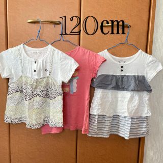 ビケット(Biquette)の値下げ！RAG MART、Biquette Tシャツ120㎝　3枚セット(Tシャツ/カットソー)