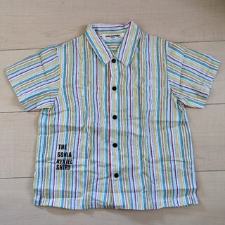 コムサイズム(COMME CA ISM)のソニアリキエル SONIA RYKIEL 半袖シャツ100 マルチカラー(Tシャツ/カットソー)