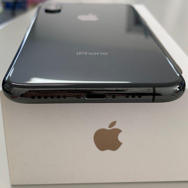 Apple(アップル)のiPhone Xs 256GB Gray Simフリー スマホ/家電/カメラのスマートフォン/携帯電話(スマートフォン本体)の商品写真