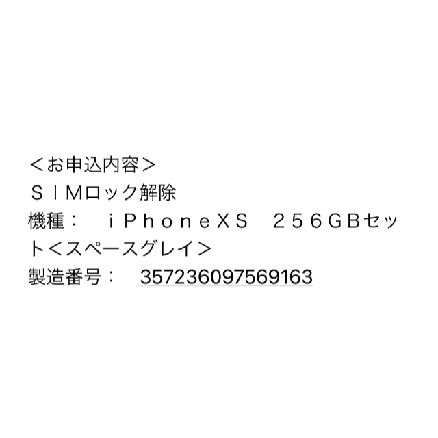 iPhone Xs 256GB Gray Simフリー iPhone Xs 256GB Gray Simフリー