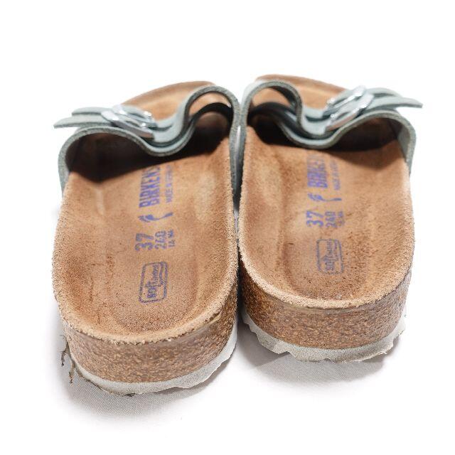 BIRKENSTOCK(ビルケンシュトック)のBIRKENSTOCK　スエードサンダル革　レディース　ライトブルー レディースの靴/シューズ(サンダル)の商品写真