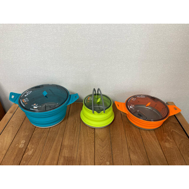 高品質限定SALE sea to summit x-pot 3兄弟の通販 by キッシンジャー's shop｜ラクマ