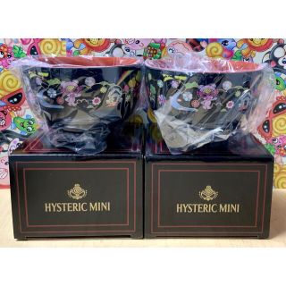 ヒステリックミニ(HYSTERIC MINI)のヒスミニ☆正規品☆新品☆和風茶碗☆2点セット☆お椀☆食器☆②(食器)