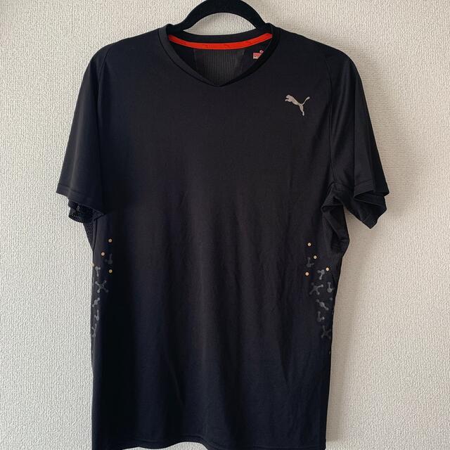 PUMA(プーマ)のUSED メンズ　PUMA Tシャツ　ジム　トレーニング　スポーツ　ランニング メンズのトップス(Tシャツ/カットソー(半袖/袖なし))の商品写真