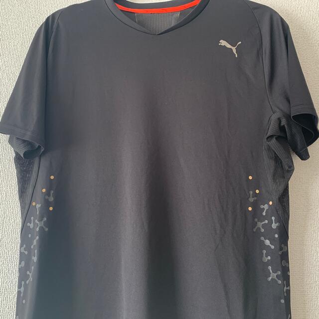 PUMA(プーマ)のUSED メンズ　PUMA Tシャツ　ジム　トレーニング　スポーツ　ランニング メンズのトップス(Tシャツ/カットソー(半袖/袖なし))の商品写真