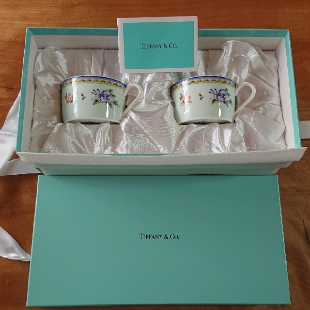 Tiffany & Co.(ティファニー)の新品未使用  ティファニーカップ&ソーサー インテリア/住まい/日用品のキッチン/食器(食器)の商品写真