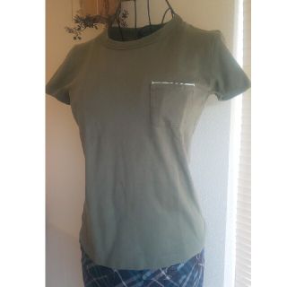 バーバリーブルーレーベル(BURBERRY BLUE LABEL)のBURBERRY BLUE LABEL バーバリー カーキ Tシャツ(Tシャツ(半袖/袖なし))