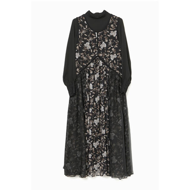 本物品質の AULA AILA×yukko FLOWER PAISLEY DRESS SET atak.com.br