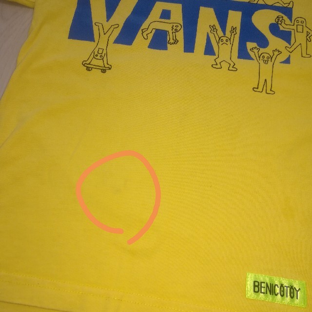 VANS(ヴァンズ)のVANS Tシャツ 120 キッズ/ベビー/マタニティのキッズ服男の子用(90cm~)(Tシャツ/カットソー)の商品写真