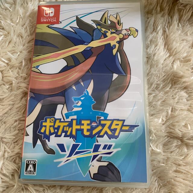 任天堂(ニンテンドウ)のポケットモンスター ソード Switch エンタメ/ホビーのゲームソフト/ゲーム機本体(家庭用ゲームソフト)の商品写真