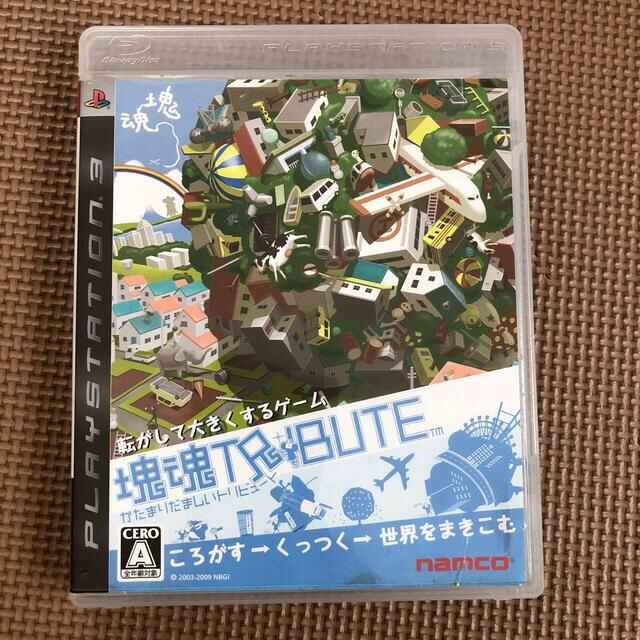 BANDAI NAMCO Entertainment(バンダイナムコエンターテインメント)の塊魂TRIBUTE（トリビュート） PS3 エンタメ/ホビーのゲームソフト/ゲーム機本体(家庭用ゲームソフト)の商品写真