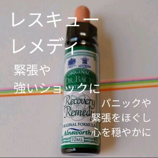 ニールズヤード(NEAL'S YARD)のレスキューレメディ 10ml（リカバリー）フラワーエッセンス エインズワース社(その他)