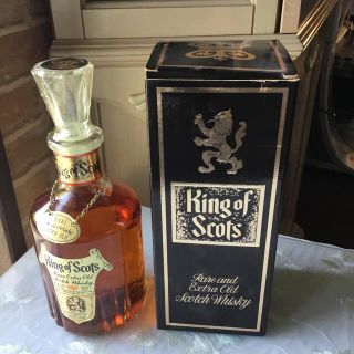 未開封　king of scots キング　オブ　スコッチウイスキー　750ml(ウイスキー)