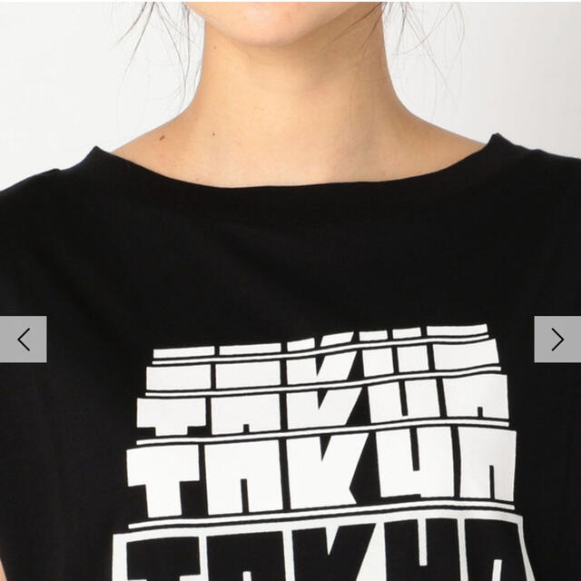 JOHNBULL(ジョンブル)のジョンブル　TOKYO プリントTシャツ　黒　レディース　半袖　ブラック　東京 レディースのトップス(Tシャツ(半袖/袖なし))の商品写真