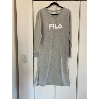 フィラ(FILA)の値下げ　フィラ　トレーナーワンピース　M(ロングワンピース/マキシワンピース)