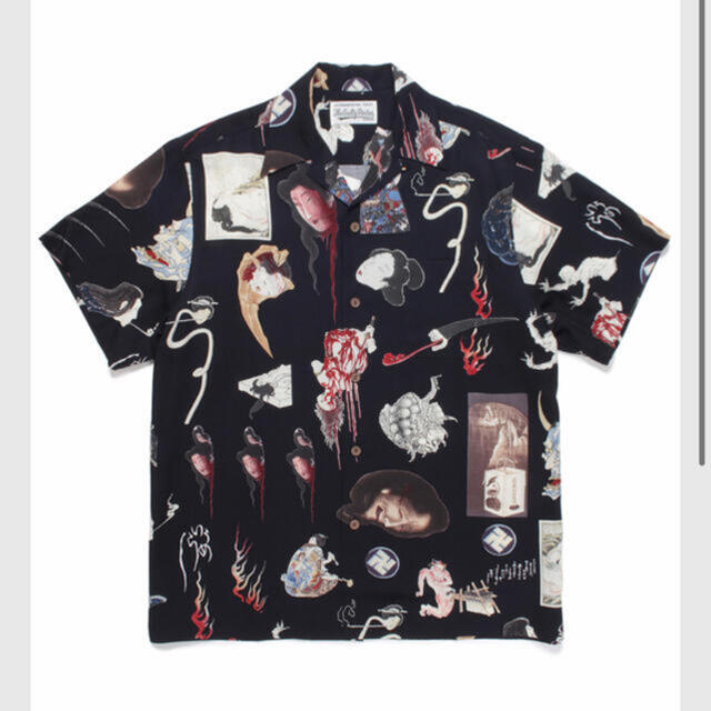 HAWAIIAN SHIRT WACKO MARIA M おばけ