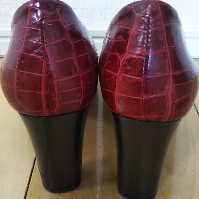UNTITLED(アンタイトル)の美品 日本製 23.5㎝ UNTITLED アンタイトル パンプス ヒール 靴 レディースの靴/シューズ(ハイヒール/パンプス)の商品写真