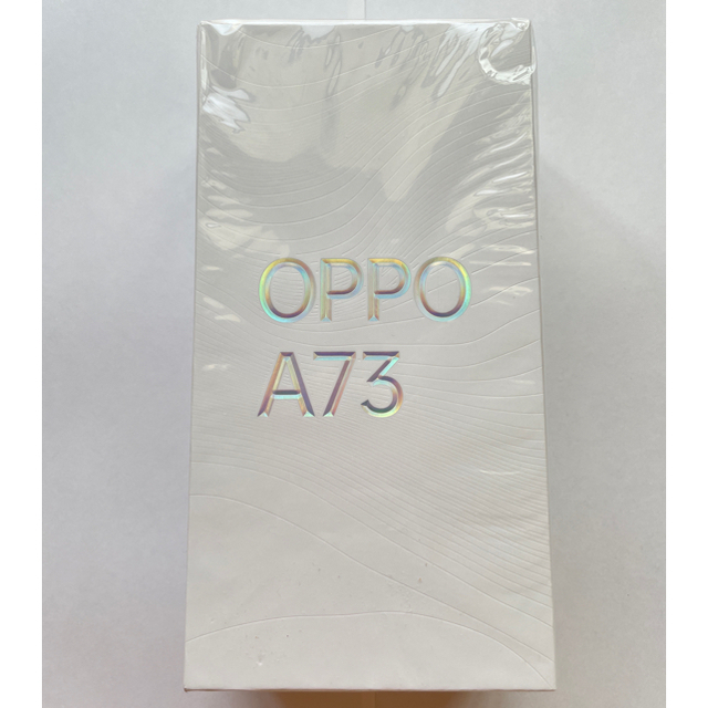 OPPO A73  オレンジ　新品未使用品　　送料無料スマートフォン/携帯電話