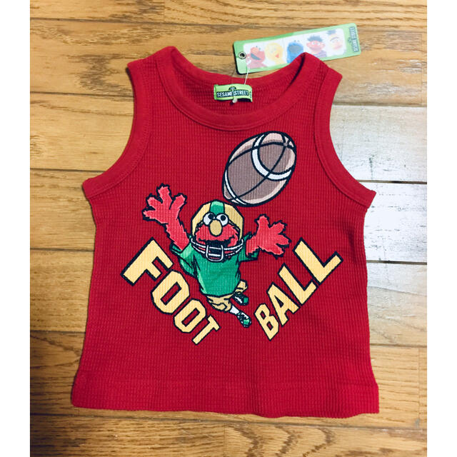 SESAME STREET(セサミストリート)のセサミストリートタンクトップ新品✩.*˚ キッズ/ベビー/マタニティのキッズ服男の子用(90cm~)(その他)の商品写真