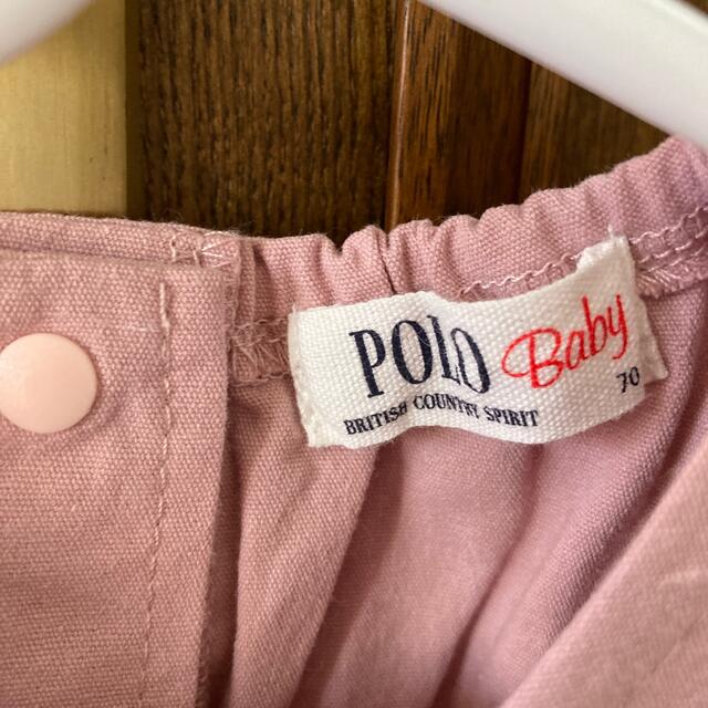 POLO RALPH LAUREN(ポロラルフローレン)のPOLO baby キッズ/ベビー/マタニティのベビー服(~85cm)(ロンパース)の商品写真