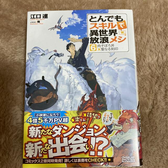 とんでもスキルで異世界放浪メシ ６(小説) エンタメ/ホビーの本(文学/小説)の商品写真