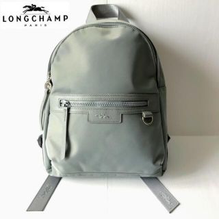 ロンシャン(LONGCHAMP)の【新品】ロンシャン LONGCHAMP リュックサック S グレー レディース(リュック/バックパック)