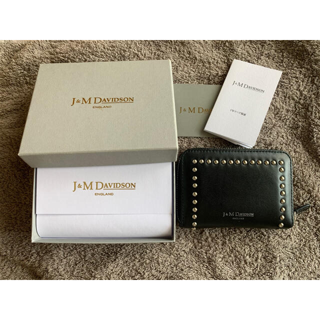 J\u0026M DAVIDSON FOLD WALLET WITH STUDS