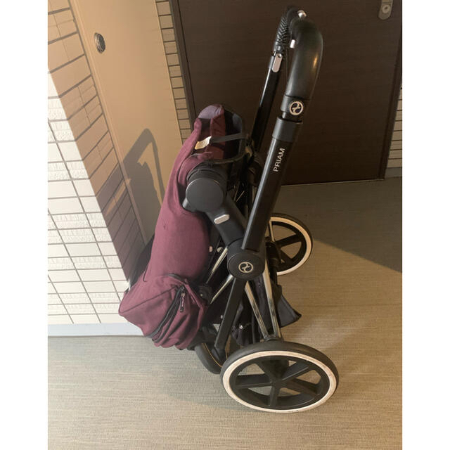 cybex(サイベックス)の最終値下げ美品Cybex サイベックス PRIAM プリアム 高級ベビーカー キッズ/ベビー/マタニティの外出/移動用品(ベビーカー/バギー)の商品写真