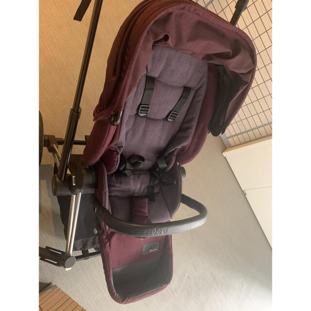 cybex(サイベックス)の最終値下げ美品Cybex サイベックス PRIAM プリアム 高級ベビーカー キッズ/ベビー/マタニティの外出/移動用品(ベビーカー/バギー)の商品写真