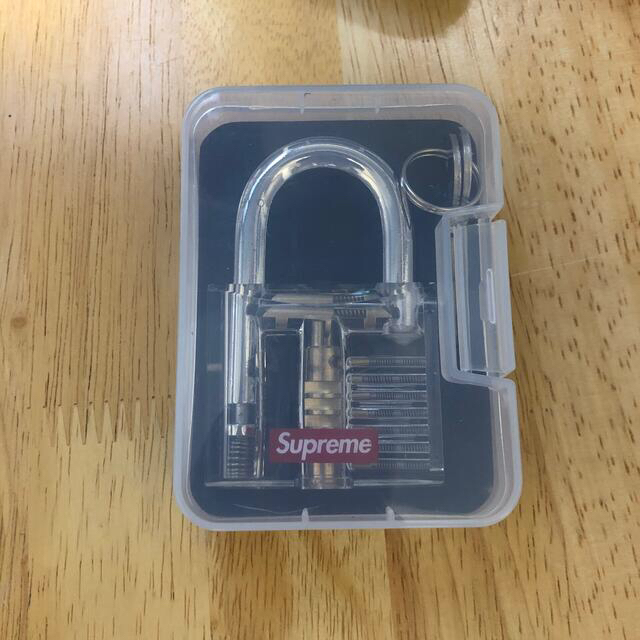 supreme Transparent Lock "Clear" 南京錠