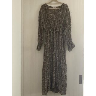 フラワー(flower)のcrumple dot onepiece(ロングワンピース/マキシワンピース)