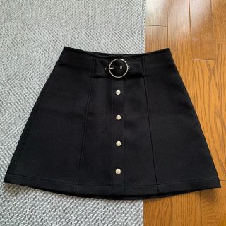 ザラ(ZARA)のリングベルトミニスカート(ミニスカート)