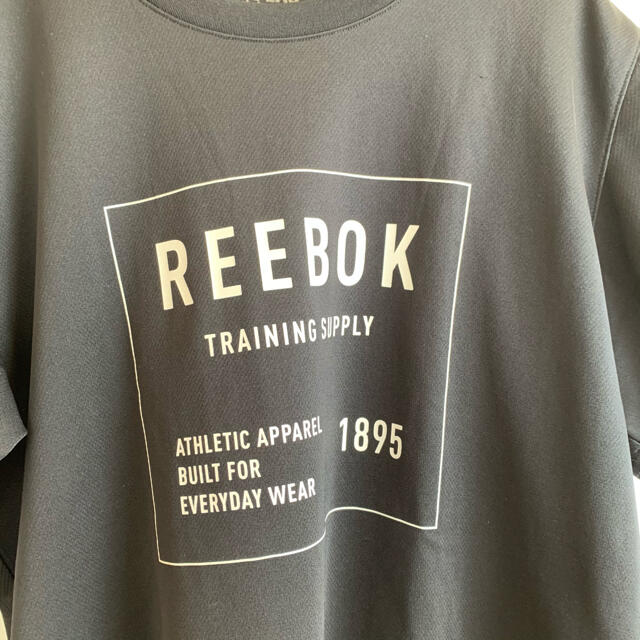 Reebok(リーボック)のREEBOX Tシャツ 黒 リーボック メンズのトップス(Tシャツ/カットソー(半袖/袖なし))の商品写真