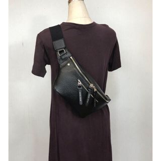 A.D.M.J. - 【新品タグ付き・未使用】ADMJ 牛革 クロスボディバッグの
