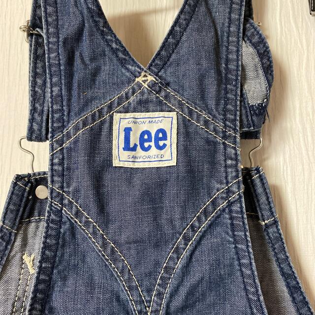 Lee(リー)のLee/デニムジャンパースカート110/リー キッズ/ベビー/マタニティのキッズ服女の子用(90cm~)(ワンピース)の商品写真