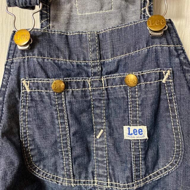 Lee(リー)のLee/デニムジャンパースカート110/リー キッズ/ベビー/マタニティのキッズ服女の子用(90cm~)(ワンピース)の商品写真