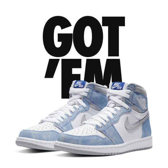 27cm NIKE JORDAN1 HIGH OG HYPER ROYAL