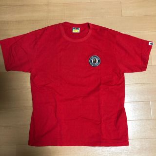 アベイシングエイプ(A BATHING APE)のエイプ　ワッペン　Tシャツ(Tシャツ/カットソー(半袖/袖なし))